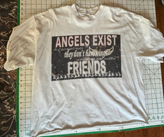 *Z's CLOSET* ANGEL SEXIST test print on white
